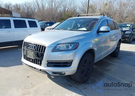 2014 Audi Q7 3.0T Premium from USA, damaged, VIN WA1LGAFE2ED006278
